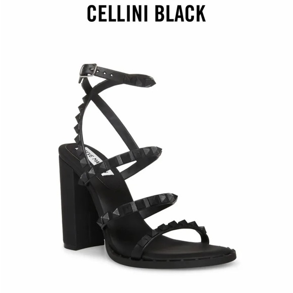 Steve Madden Cellini Black - Picture 1 of 8